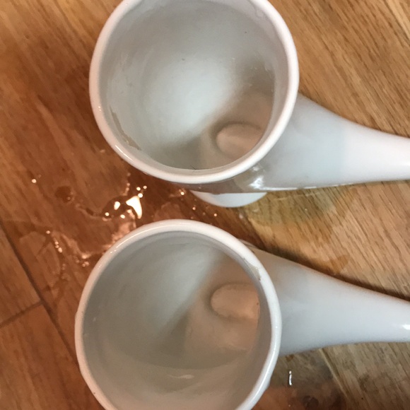 Tuborg White Horn Mugs Set - Picture 6 of 6